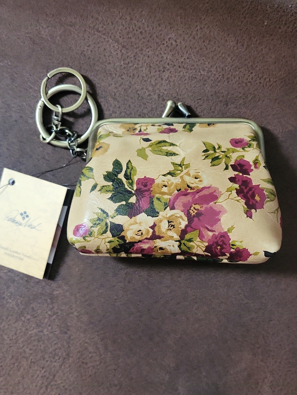 Patricia Nash Antique Rose Coin Purse